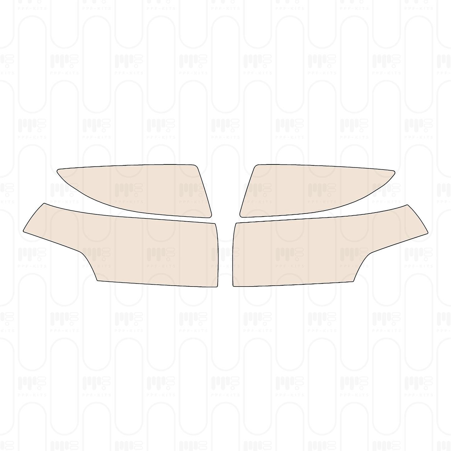 Pre-Cut PPF Ford Ranger (EU) Raptor 2022
