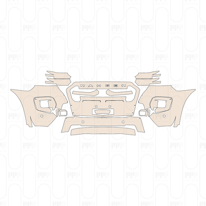 Pre-Cut PPF Ford Ranger (EU) Wildtrak 2022