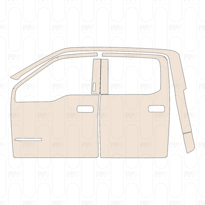 Pre-Cut PPF Ford Super Duty F-250 Crew Cab Platinum 2022