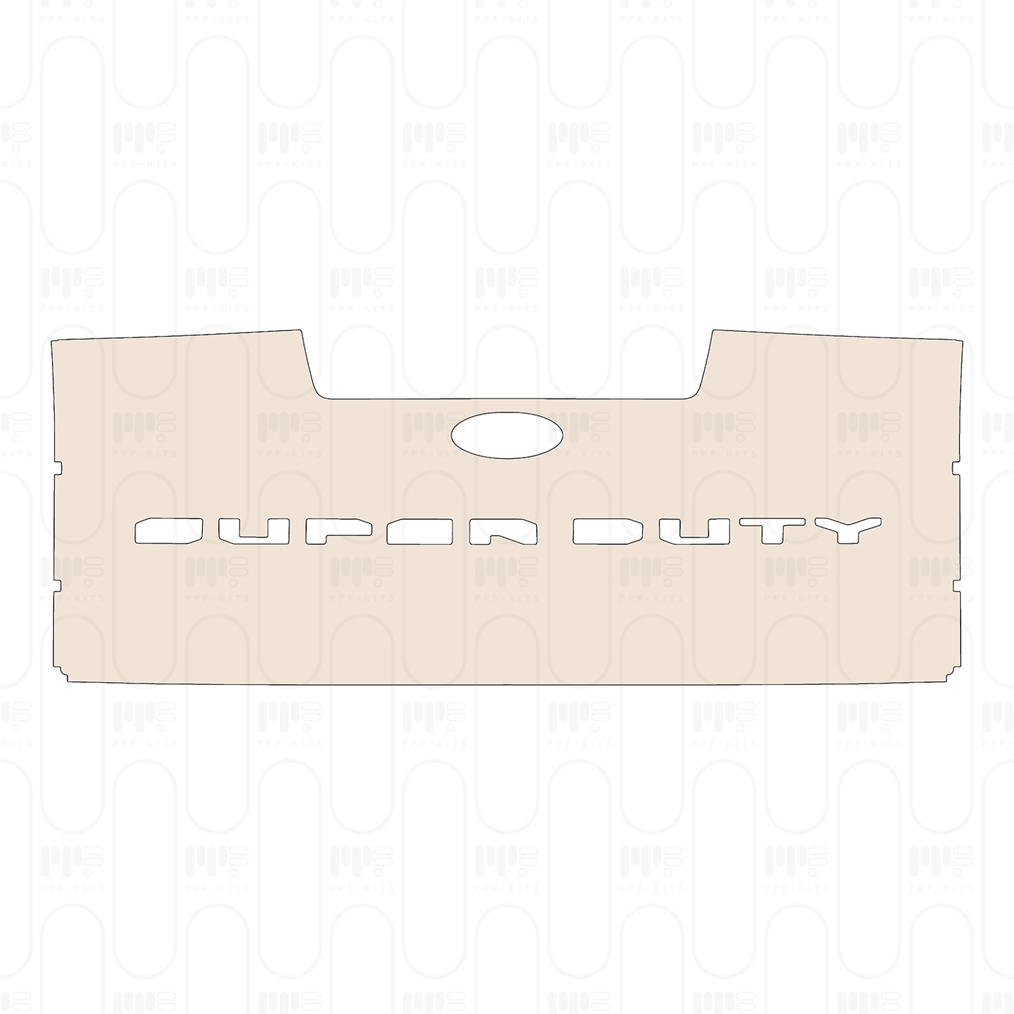 Pre-Cut PPF Ford Super Duty F-250 Crew Cab Lariat 2022