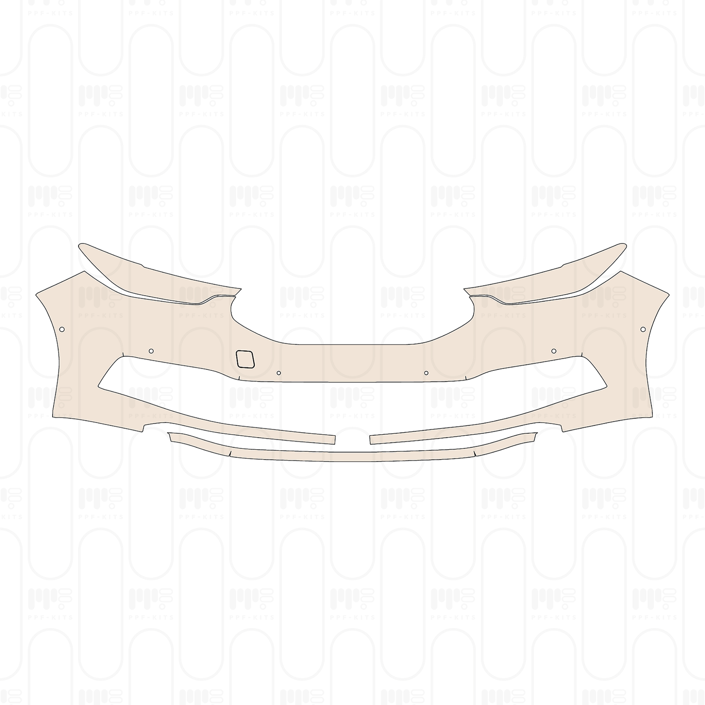 Pre-Cut PPF Ford Taurus Base 2022