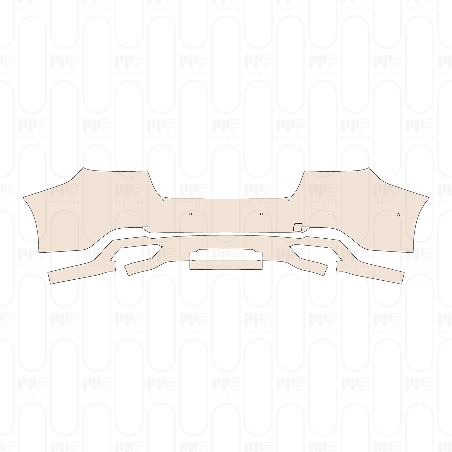 Pre-Cut PPF Ford Taurus Base 2022