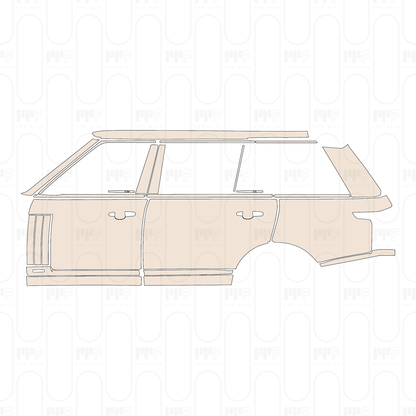 Pre-Cut PPF Land Rover Range Rover Extended Wheelbase SVAutobiography 2022