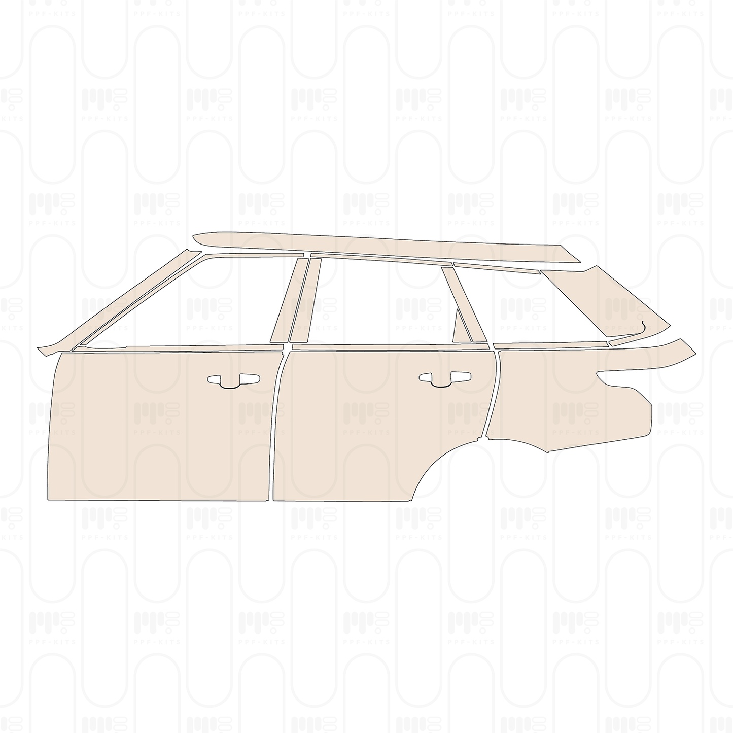 Pre-Cut PPF Land Rover Range Rover Sport Autobiography Dynamic 2022