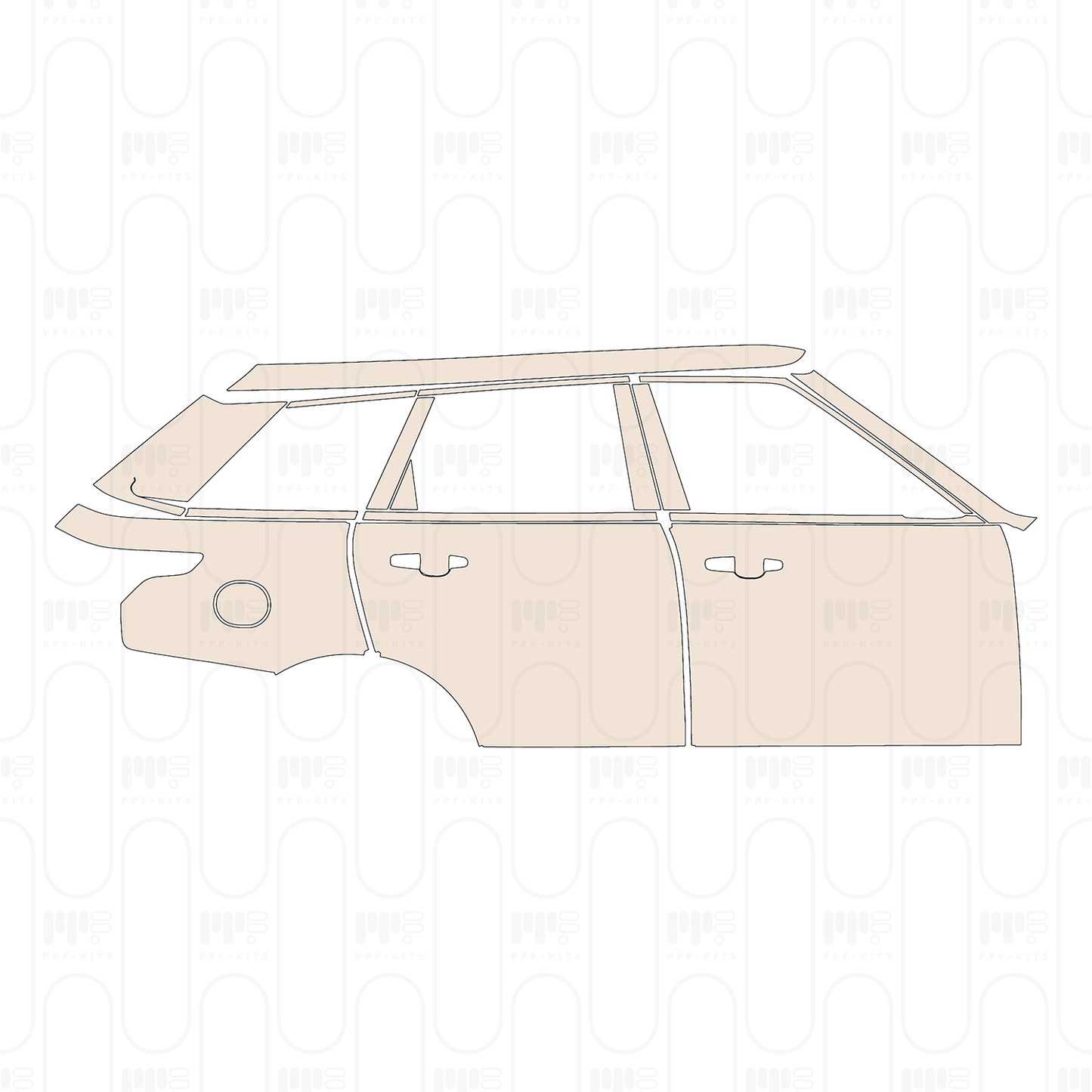 Pre-Cut PPF Land Rover Range Rover Sport Autobiography Dynamic 2022