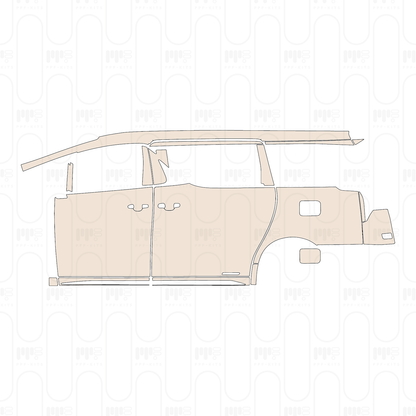 Pre-Cut PPF Lexus LM 2022