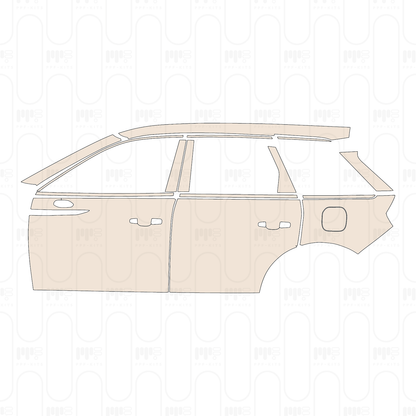Pre-Cut PPF Lincoln Corsair 2022