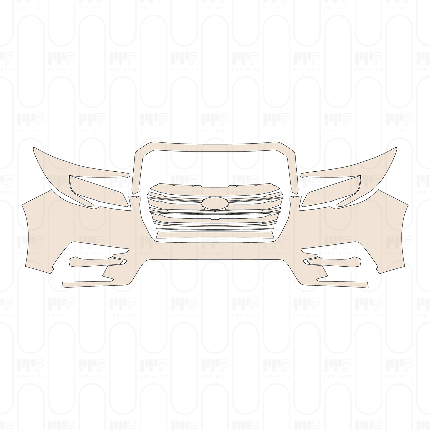 Pre-Cut PPF Subaru Ascent (US) Limited 2022