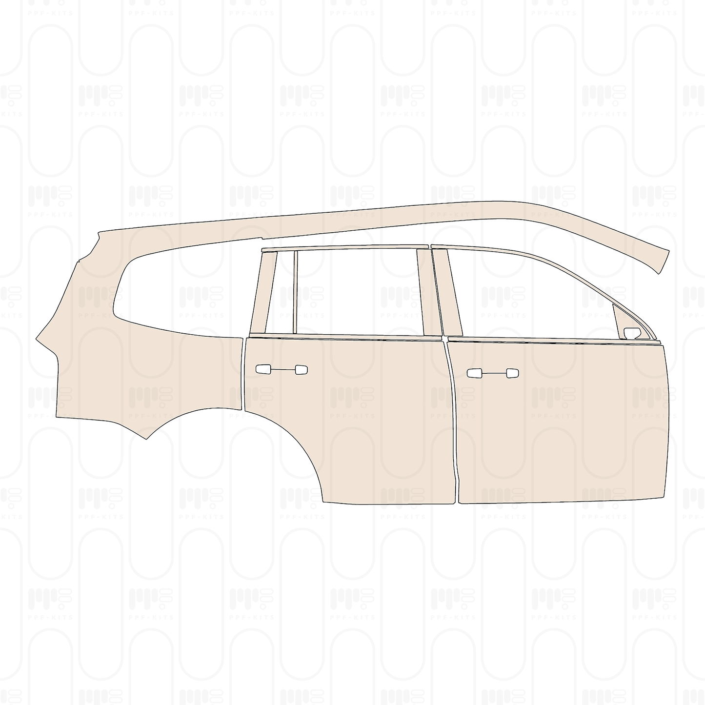 Pre-Cut PPF Tank 500 Sport 2022