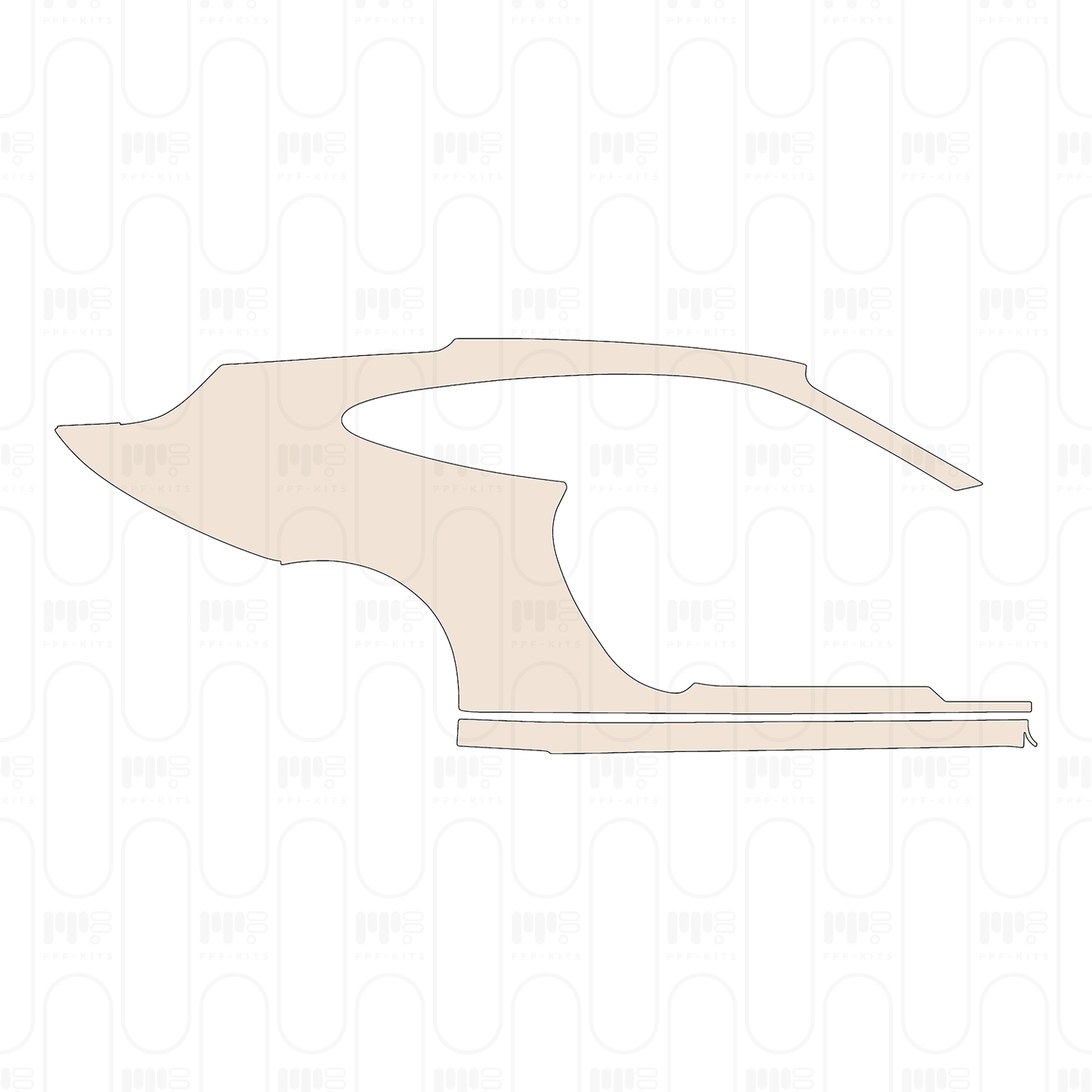 Pre-Cut PPF Porsche 911 Carrera Coupe 2018