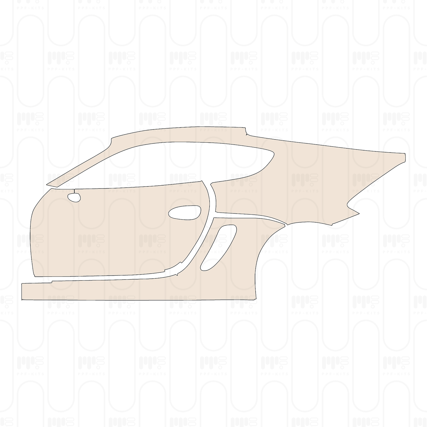 Pre-Cut PPF Porsche Cayman GTS 2014