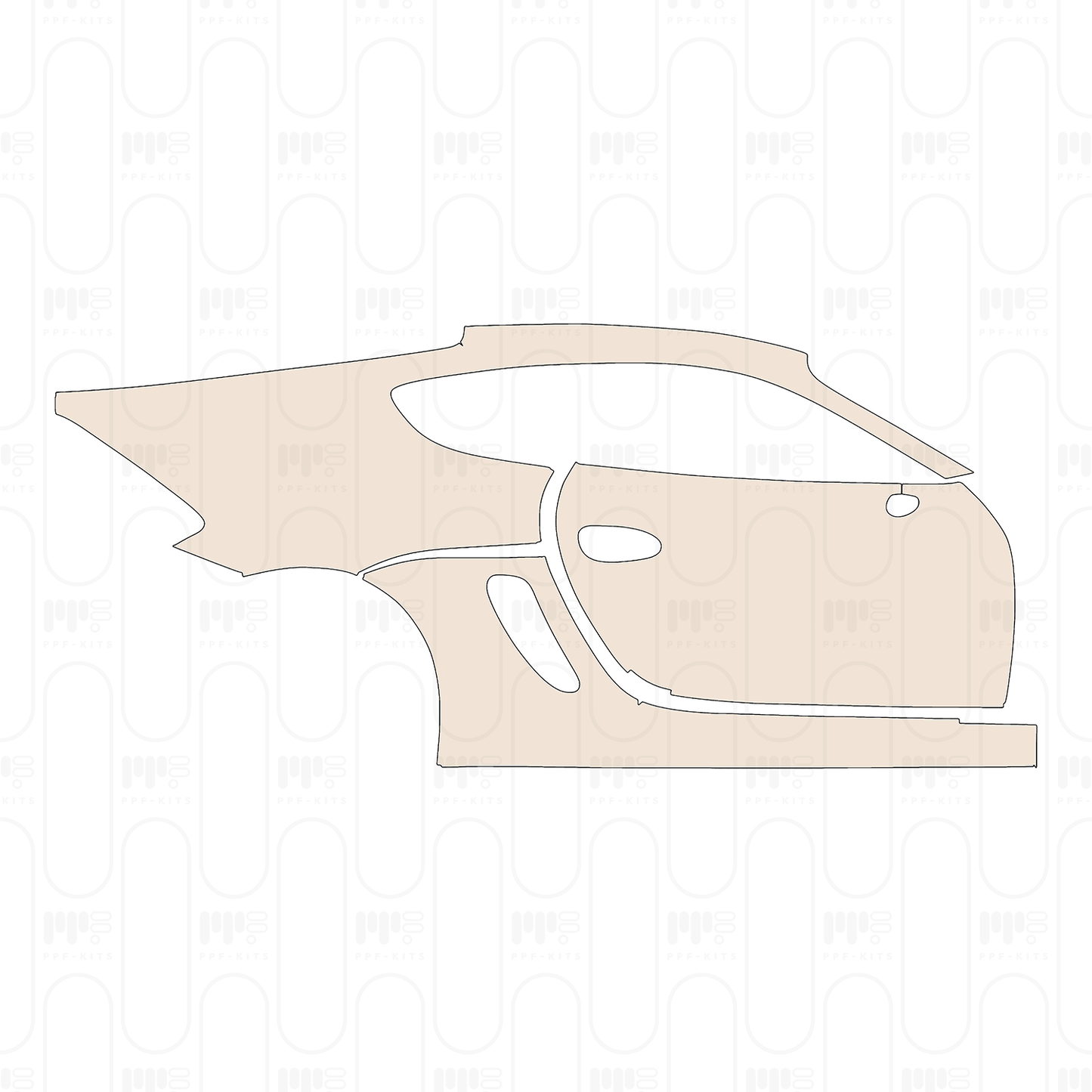 Pre-Cut PPF Porsche Cayman GTS 2014