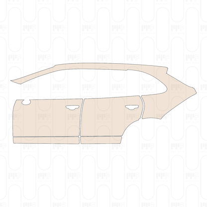 Pre-Cut PPF Porsche Cayenne S 2012