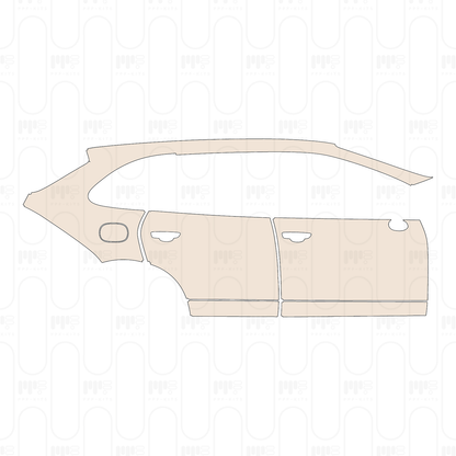Pre-Cut PPF Porsche Cayenne S 2012