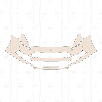 Pre-Cut PPF Maserati Quattroporte Base 2020