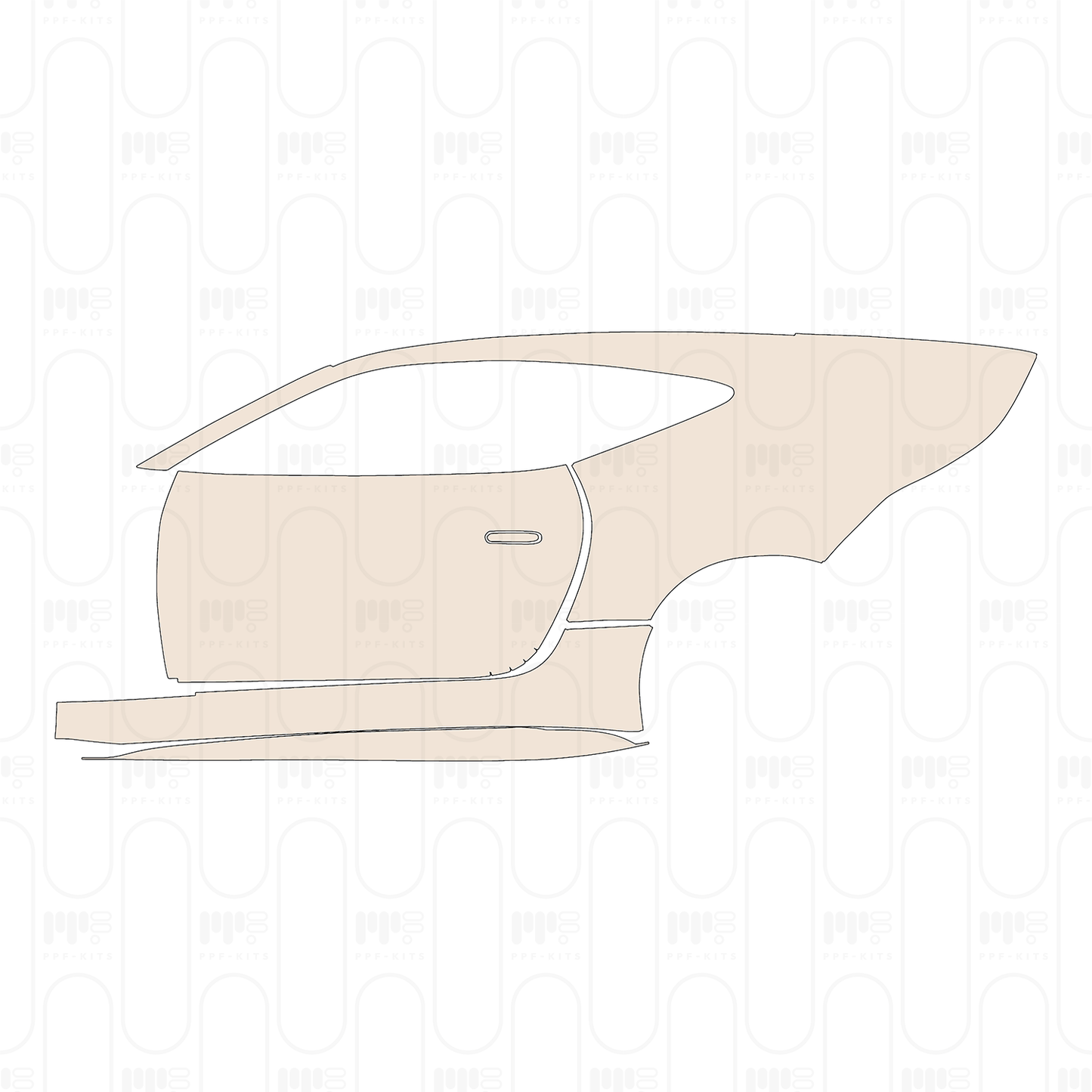 Pre-Cut PPF Jaguar F-Type R Coupe 2020