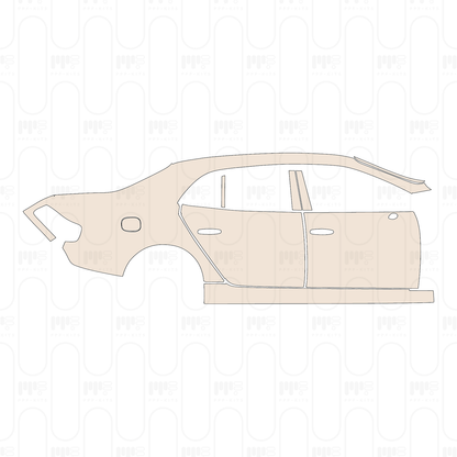 Pre-Cut PPF Bentley Flying Spur V8 2016