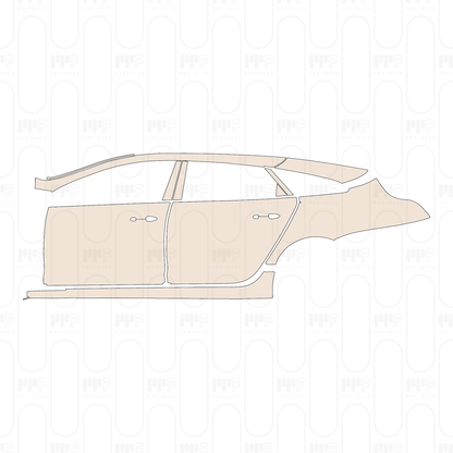 Pre-Cut PPF Jaguar XJ XJL R 2016