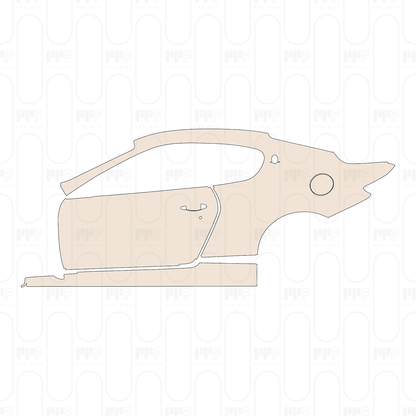 Pre-Cut PPF Maserati GranTurismo MC 2013