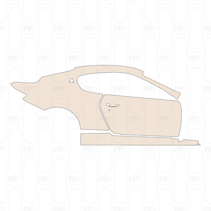 Pre-Cut PPF Maserati GranTurismo MC 2013