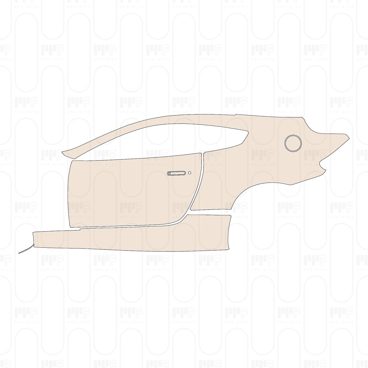 Pre-Cut PPF Aston Martin Vantage V8 Coupe 2017