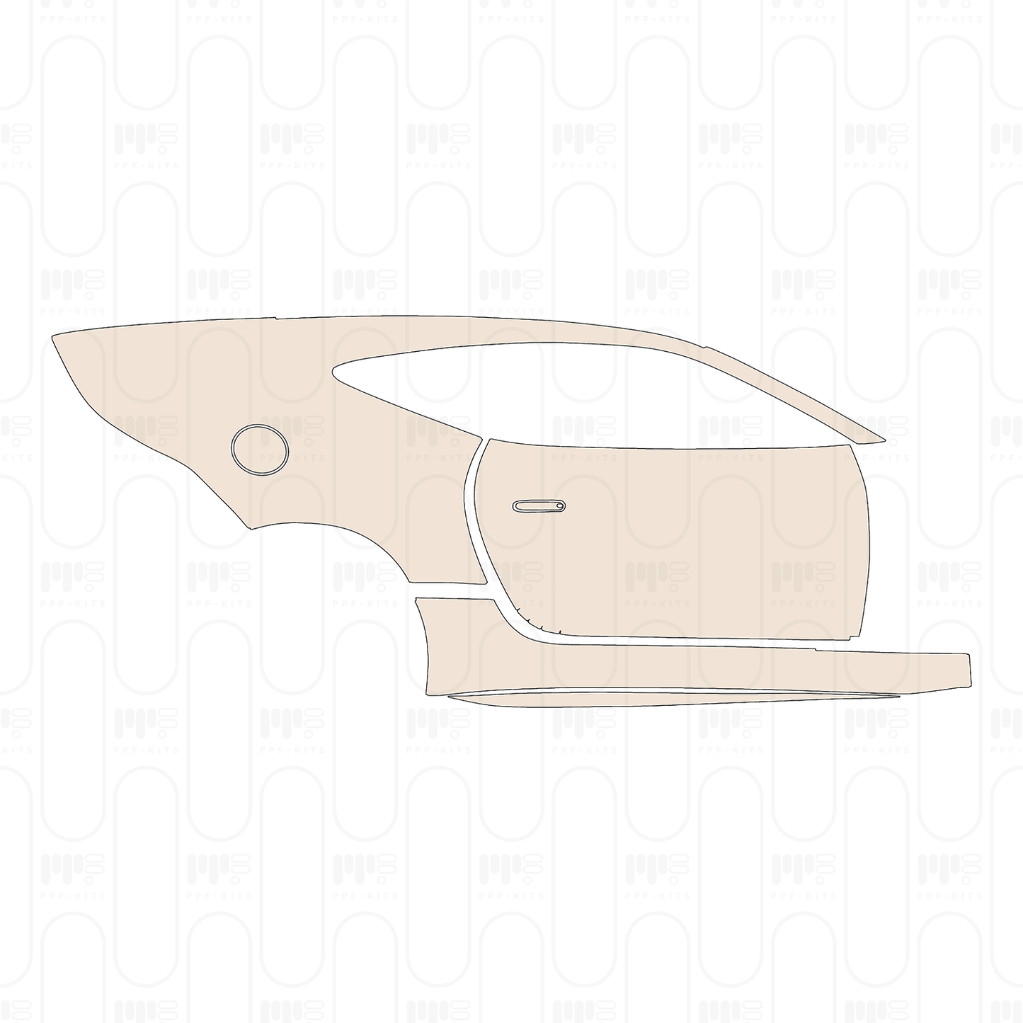Pre-Cut PPF Jaguar F-Type S AWD Coupe 2016