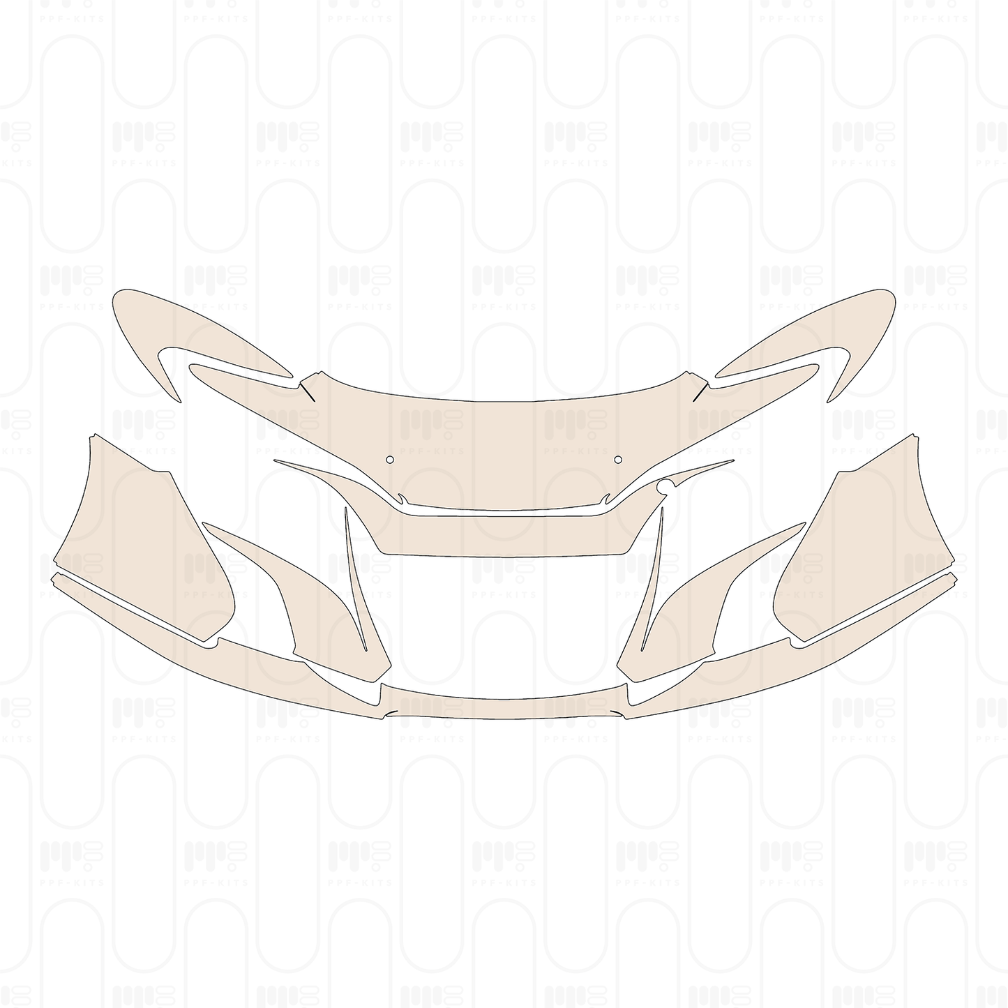 Pre-Cut PPF McLaren 650 650S Coupe 2014