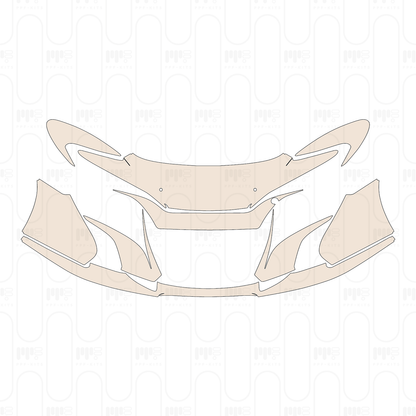 Pre-Cut PPF McLaren 650 650S Coupe 2014