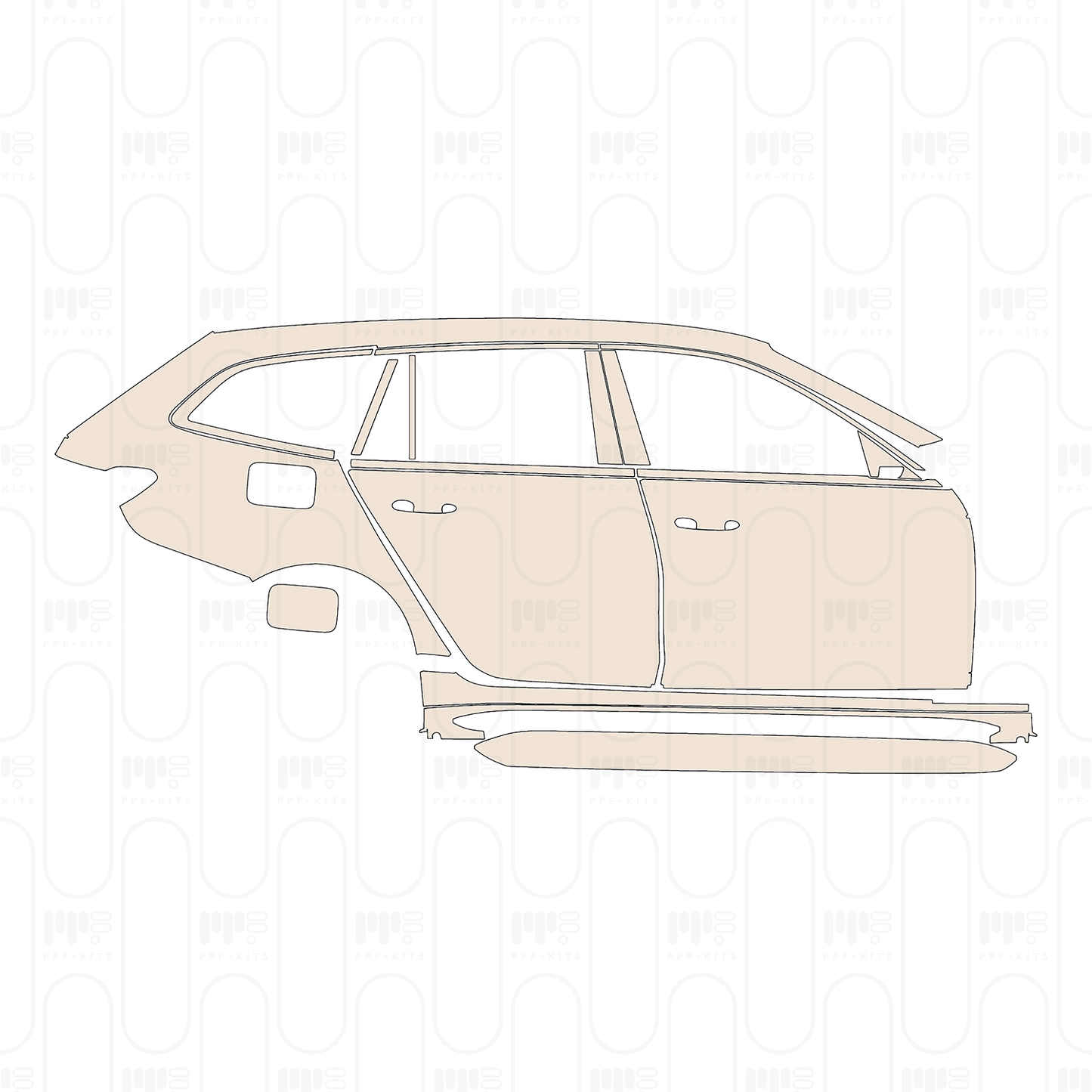 Pre-Cut PPF BMW 3 Series Touring M3 CS 2026