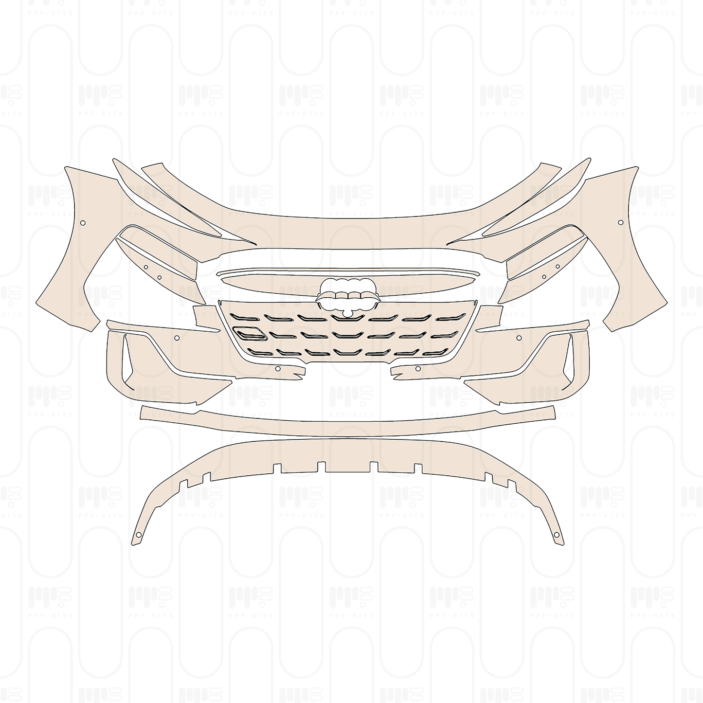 Pre-Cut PPF Audi A6 e-tron A6 Avant e-tron S-Line 2026