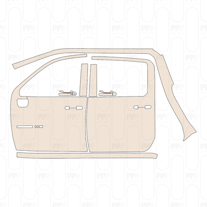Pre-Cut PPF Chevrolet Silverado HD 2500 HD LT 2026