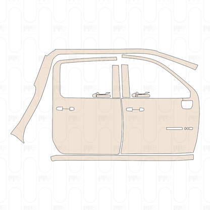 Pre-Cut PPF Chevrolet Silverado HD 2500 HD LT 2026
