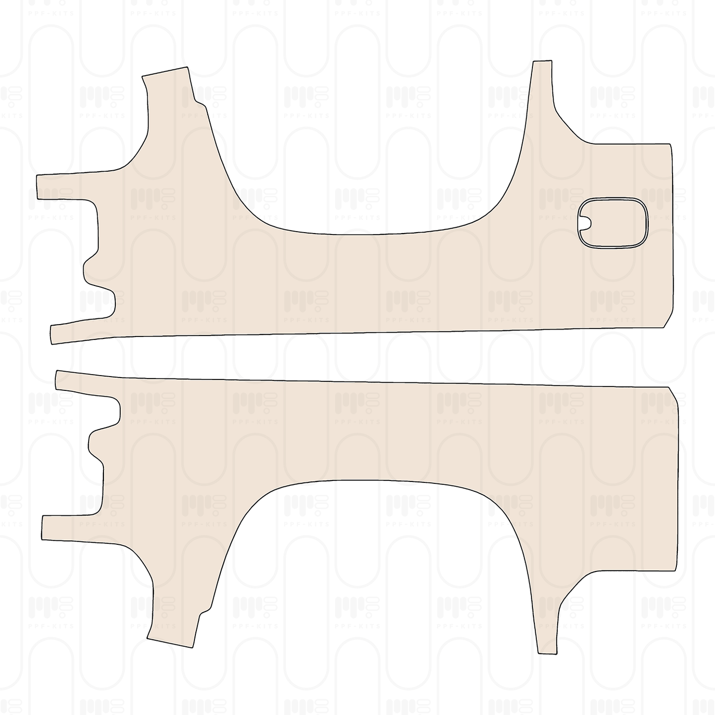 Pre-Cut PPF Chevrolet Silverado HD 2500 HD LT 2026