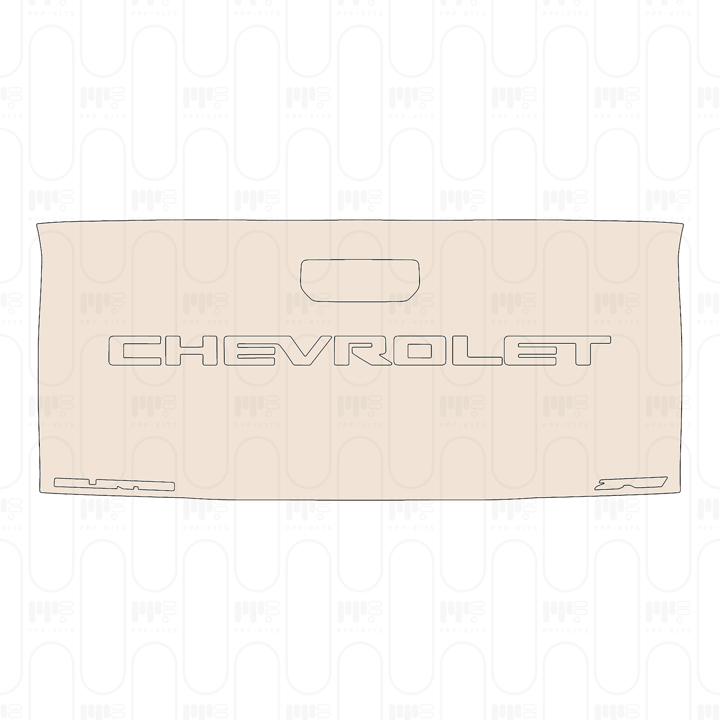Pre-Cut PPF Chevrolet Colorado Crew Cab ZR2 2026