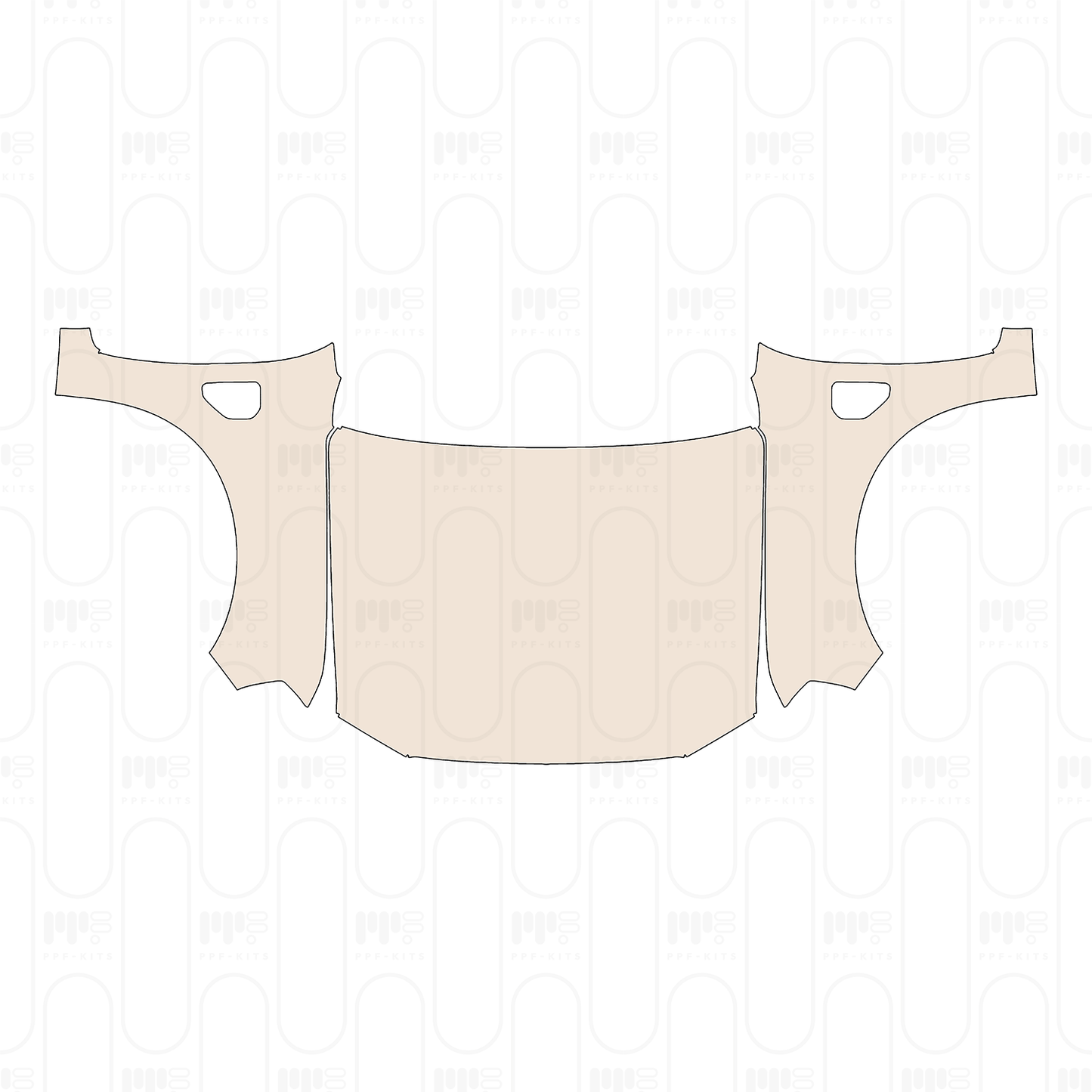 Pre-Cut PPF Ford Ranger (SEA) Wildtrak 2025