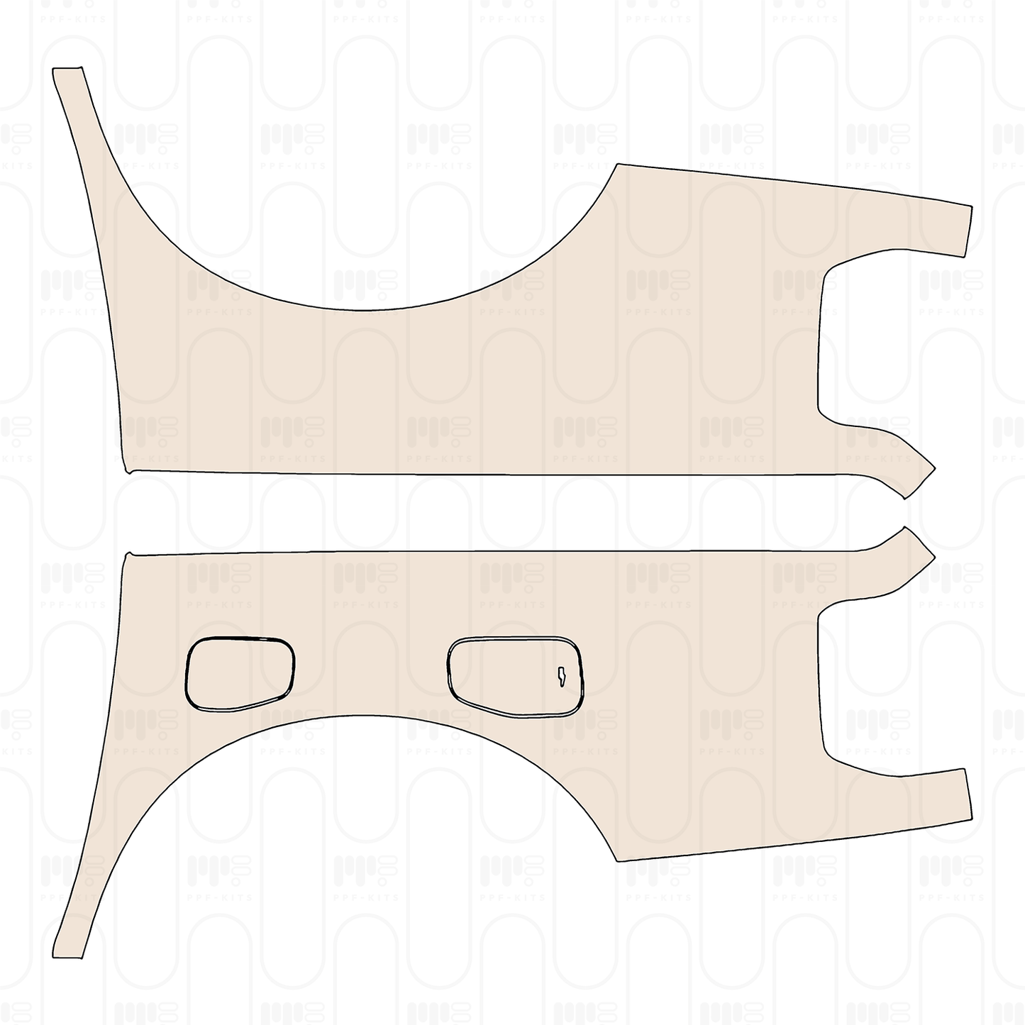 Pre-Cut PPF Ford Ranger (SEA) Wildtrak 2025