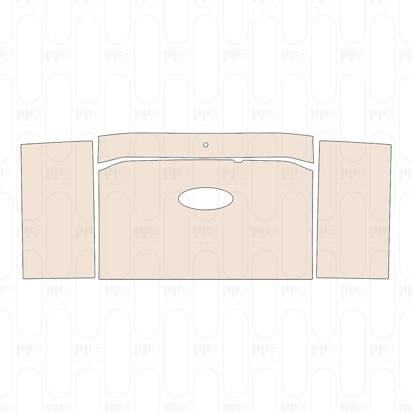 Pre-Cut PPF Ford F-150 SuperCrew King Ranch 2025
