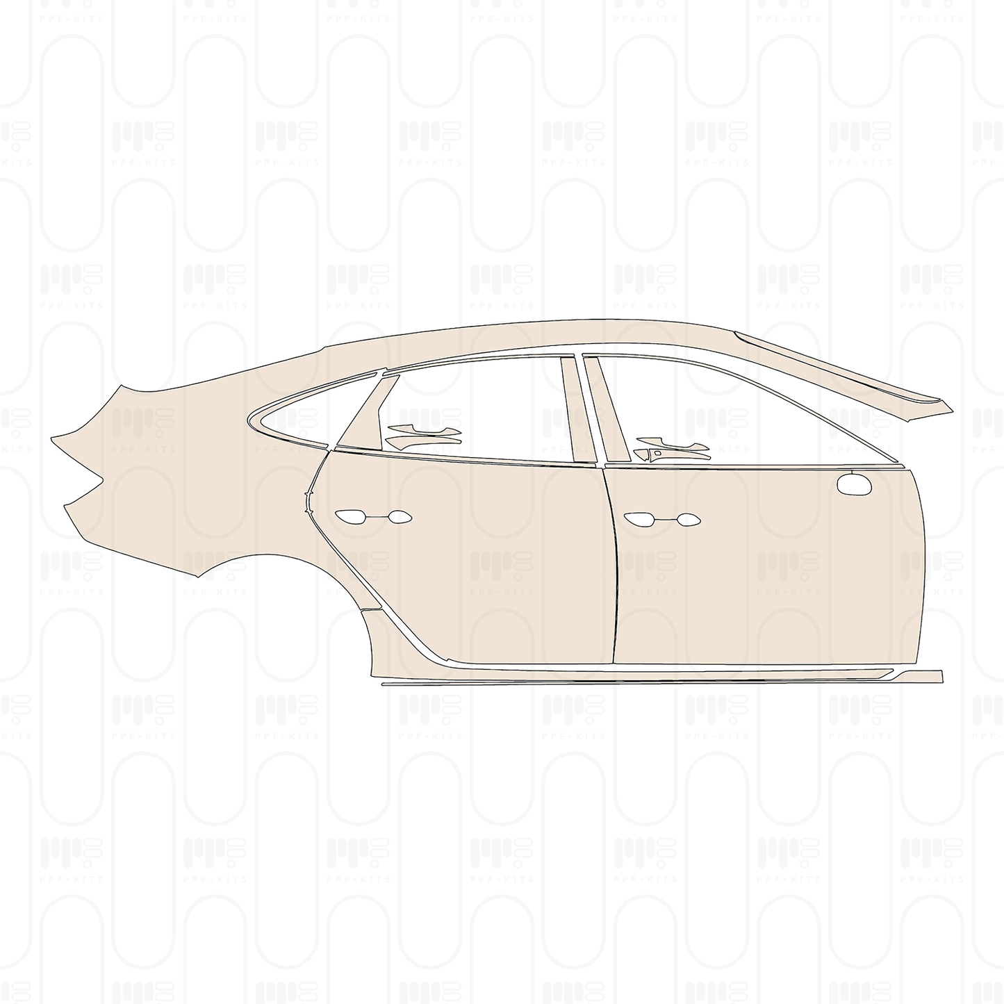 Pre-Cut PPF Hyundai Sonata N-Line 2026