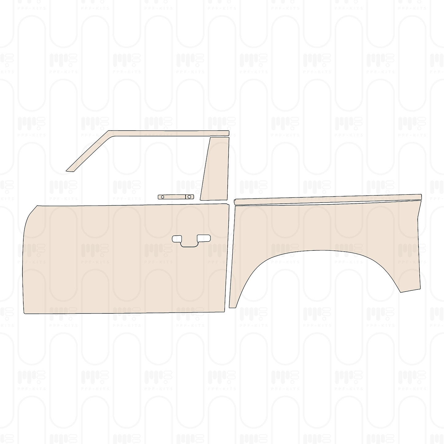 Pre-Cut PPF Land Rover Defender 90 V8 2026