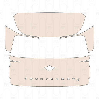 Pre-Cut PPF MINI Countryman S All4 Exclusive 2025