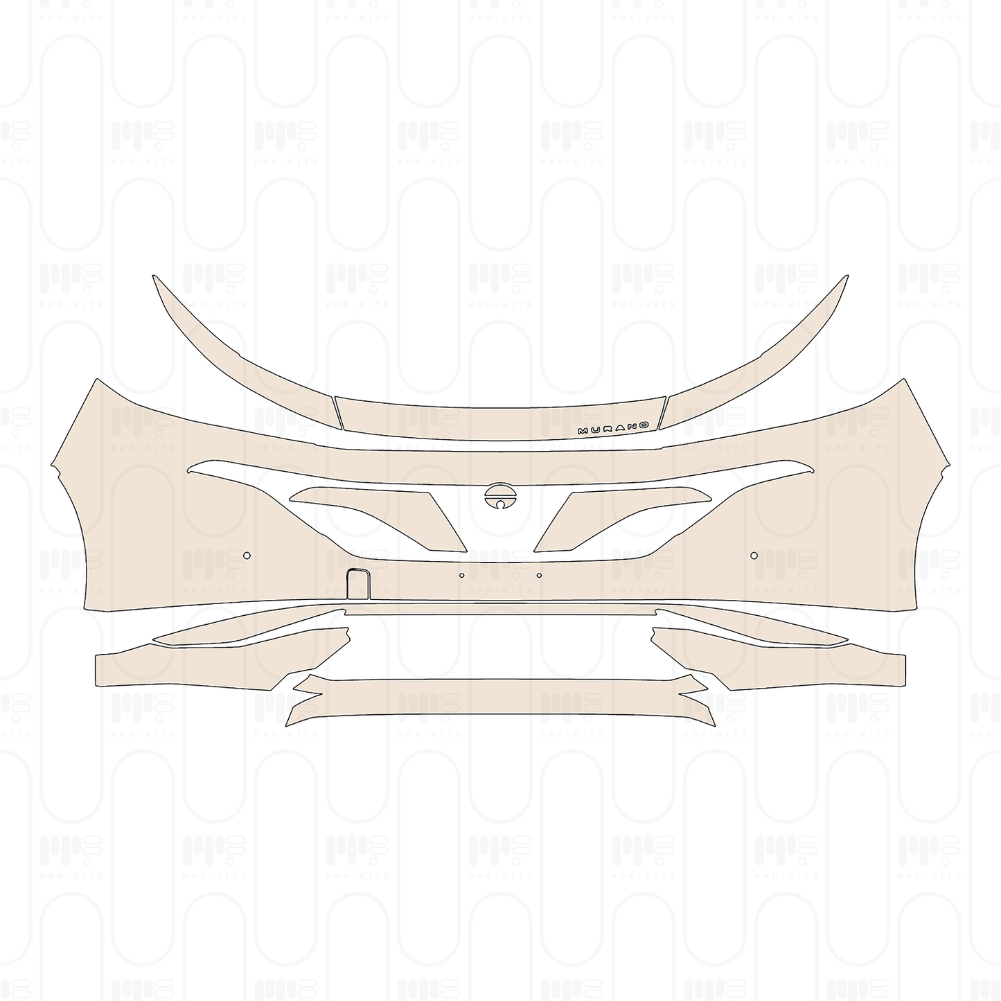 Pre-Cut PPF Nissan Murano SV 2025