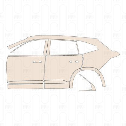 Pre-Cut PPF Renault Grand Koleos (SEA) Techno 2026