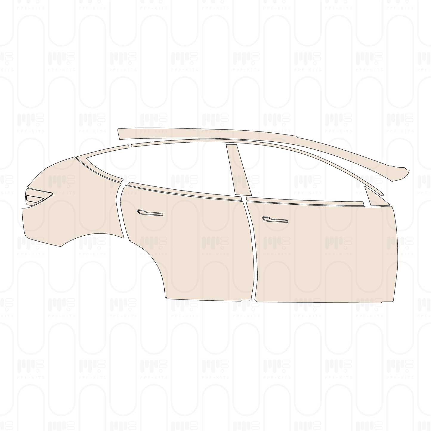 Pre-Cut PPF Tesla Model Y (Juniper) Standard 2025
