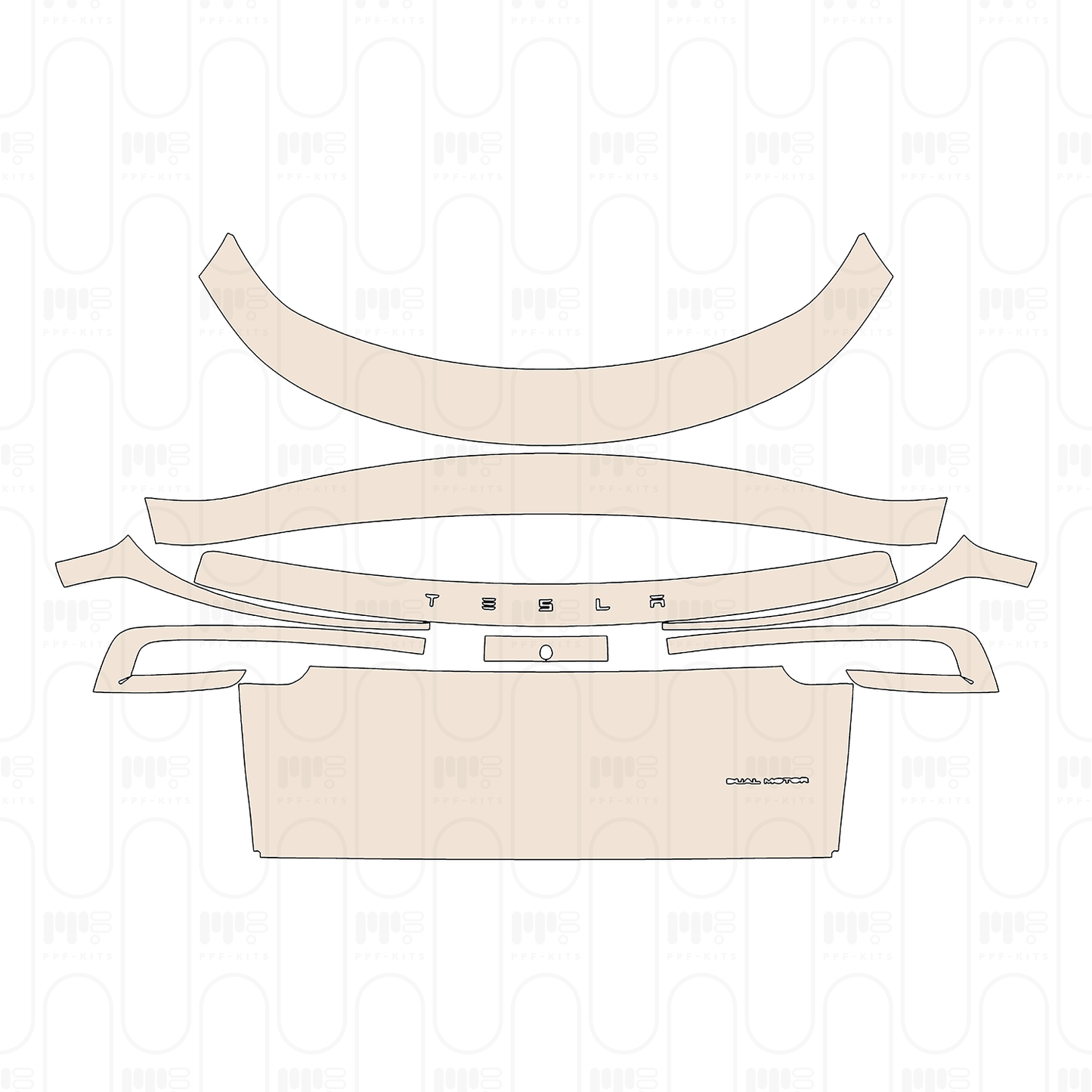 Pre-Cut PPF Tesla Model Y (Juniper) Premium 2025