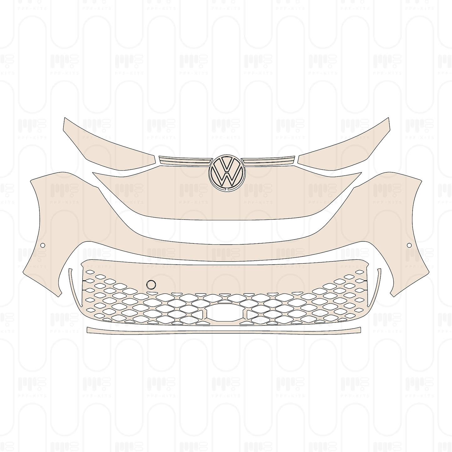 Pre-Cut PPF Volkswagen ID.BUZZ Standard Wheelbase Standard 2026