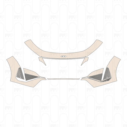 Pre-Cut PPF Peugeot 408 (EU) Allure 2025