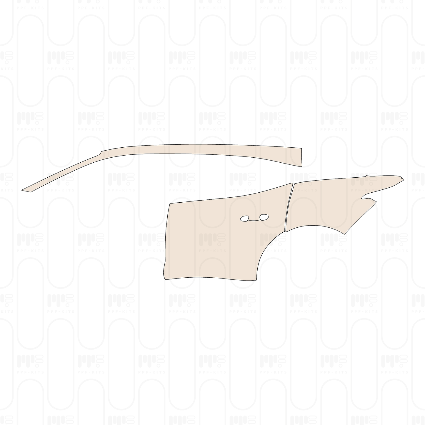 Pre-Cut PPF Peugeot 408 (EU) Allure 2025