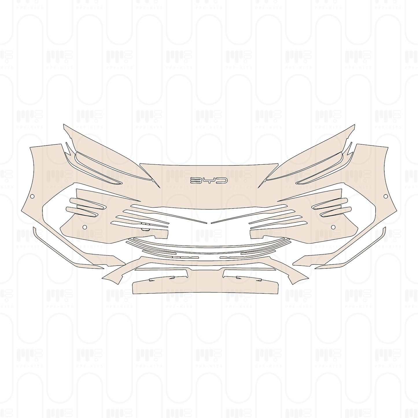 Pre-Cut PPF BYD SEAL U DM-i 2026
