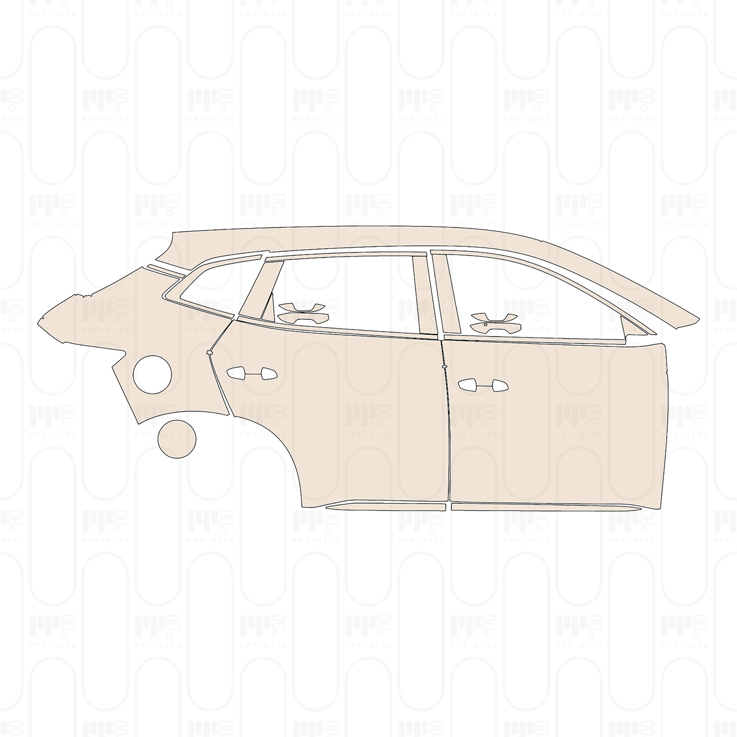 Pre-Cut PPF BYD SEAL U DM-i 2026