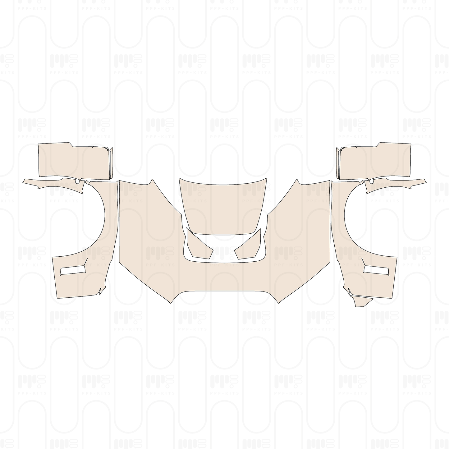 Pre-Cut PPF Ferrari F80 2025
